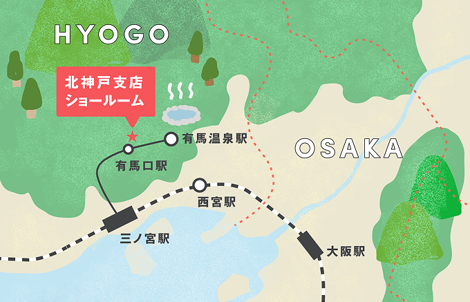 神戸市北区有野町ってこんなところ