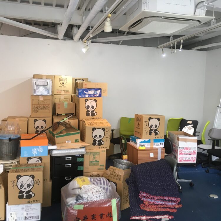 お引越しします(仮住まい)